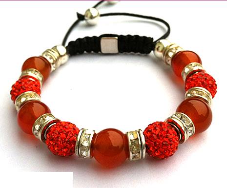 Red Shamballa Bracelet